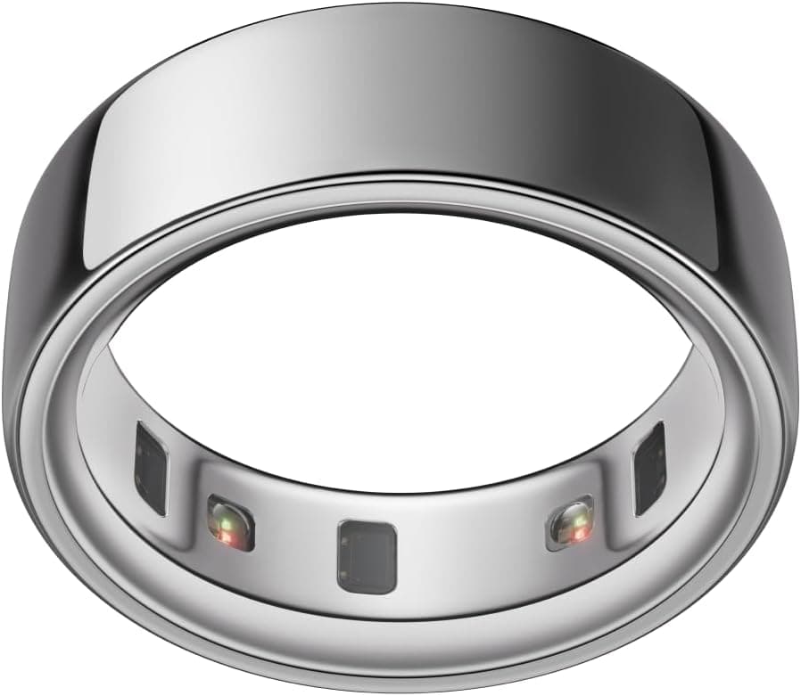 Oura Ring 4 - Silver - Size 8 - Size Before You Buy