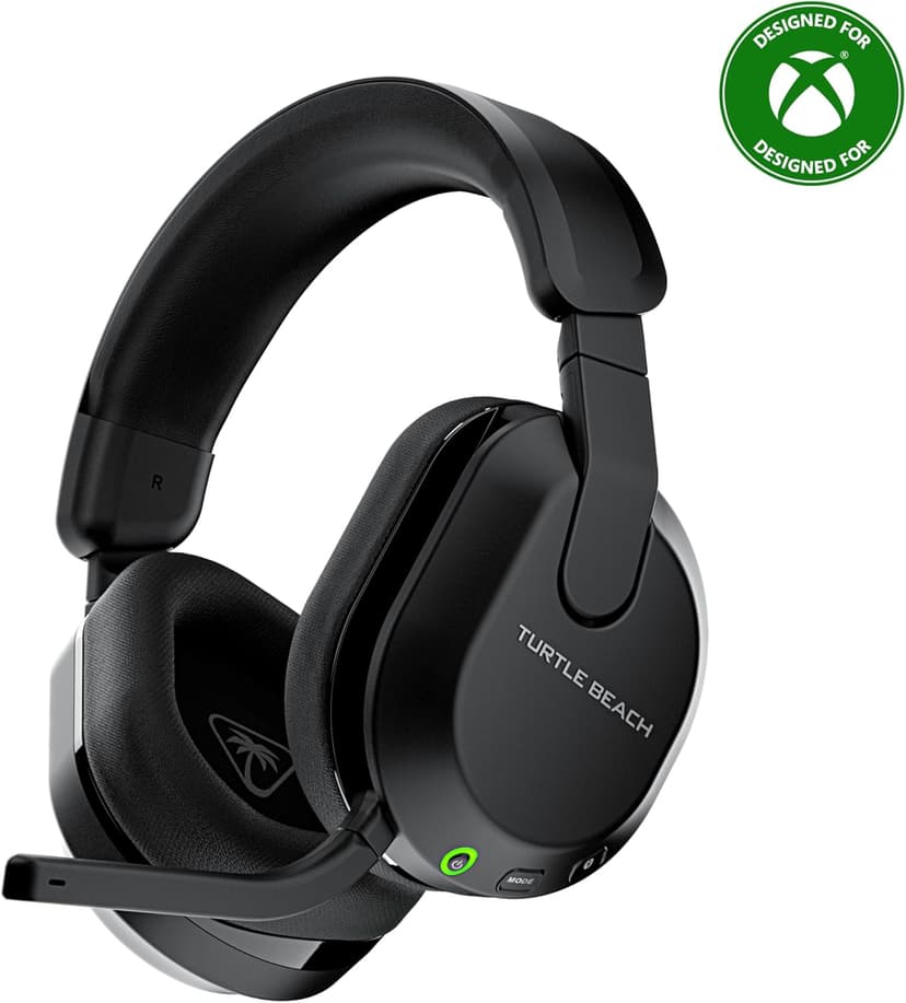 Turtle Beach Stealth 600 Wireless Multiplatform Amplified Gaming Headset for Xbox Series X|S, Xbox One, PC, PS5, PS4, & Mobile – Bluetooth, 80-Hr Battery, Noise-Cancelling Mic – Black