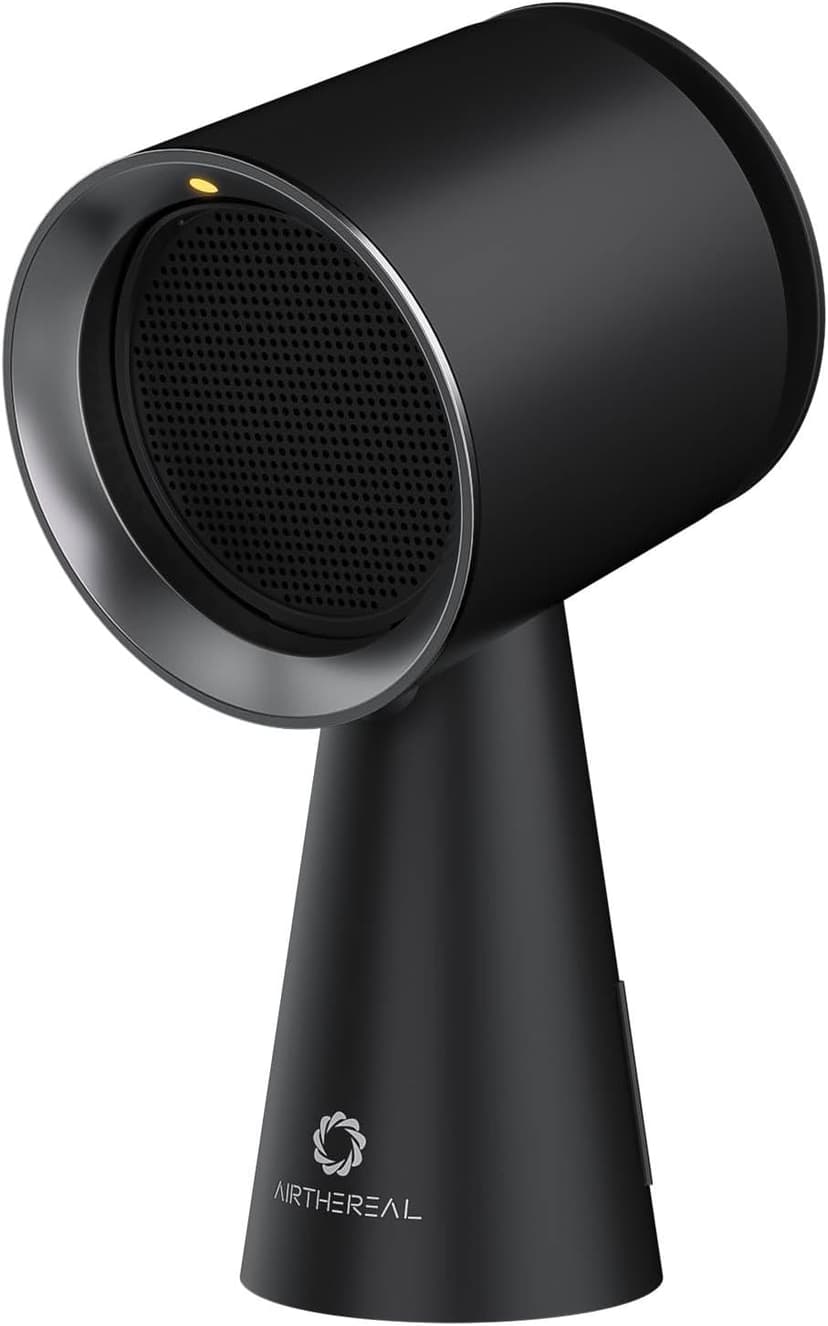 Airthereal Battery Operated Desktop Range Hood, Rechargable Portable Range Hood with 3-Fan Speeds and Large Oil Collection Cup, Upgraded Portable Kitchen Exhaust Fan for RV Cooking