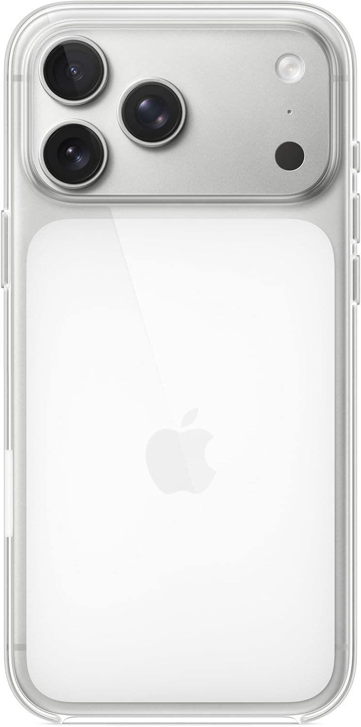 Apple iPhone 17 Pro Max Clear Case with MagSafe MagSafe and Camera Control: Lightweight Phone Case, Wireless Charging Compatible, Smooth Glossy Finish