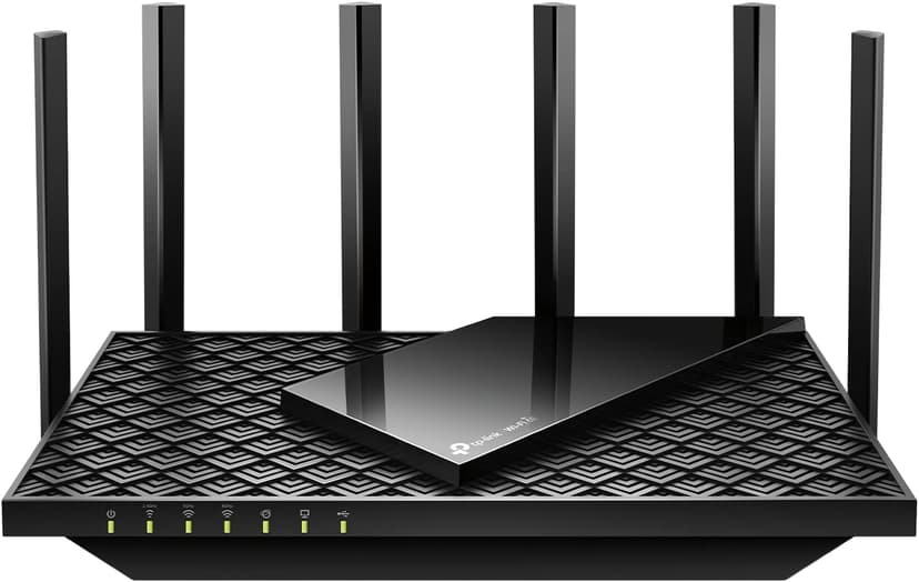 TP-Link AXE5400 Tri-Band WiFi 6E Router (Archer AXE75), 2025 PCMag Editors' Choice, Gigabit Internet for Gaming & Streaming, New 6GHz Band, 160MHz, OneMesh, Quad-Core CPU, VPN & WPA3 Security